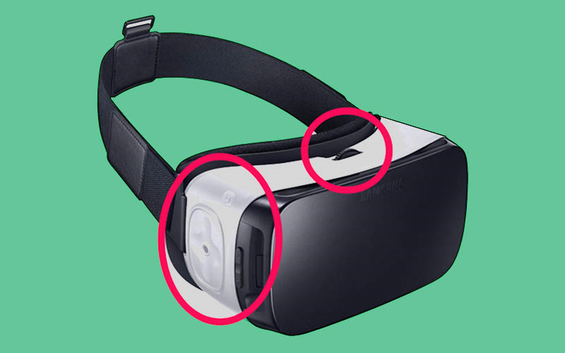 Các Phím, Nút Trên Samsung Gear VR-1